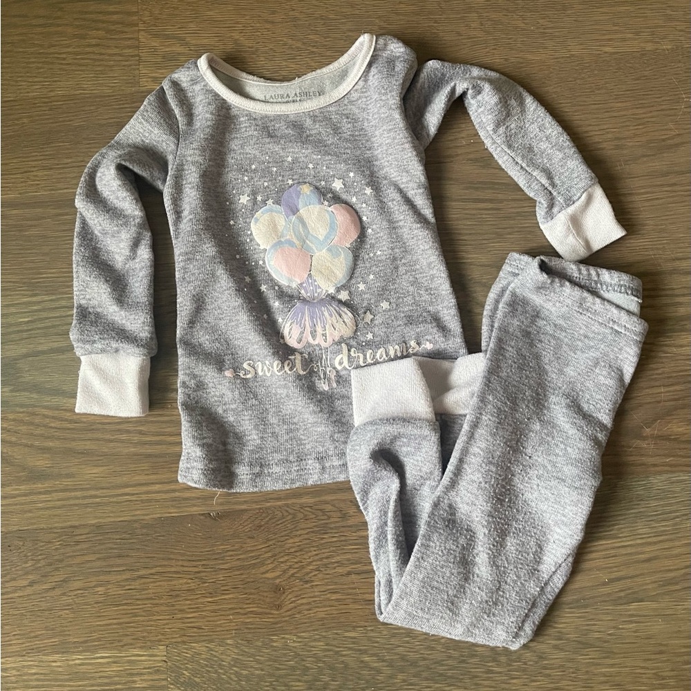 Laura Ashley 2T pajama set